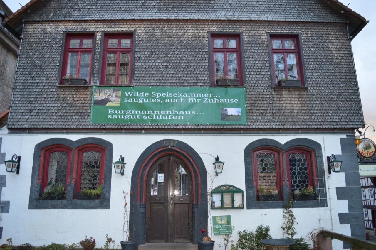 Burgmannenhaus Hotell Steinau an der Straße Exteriör bild