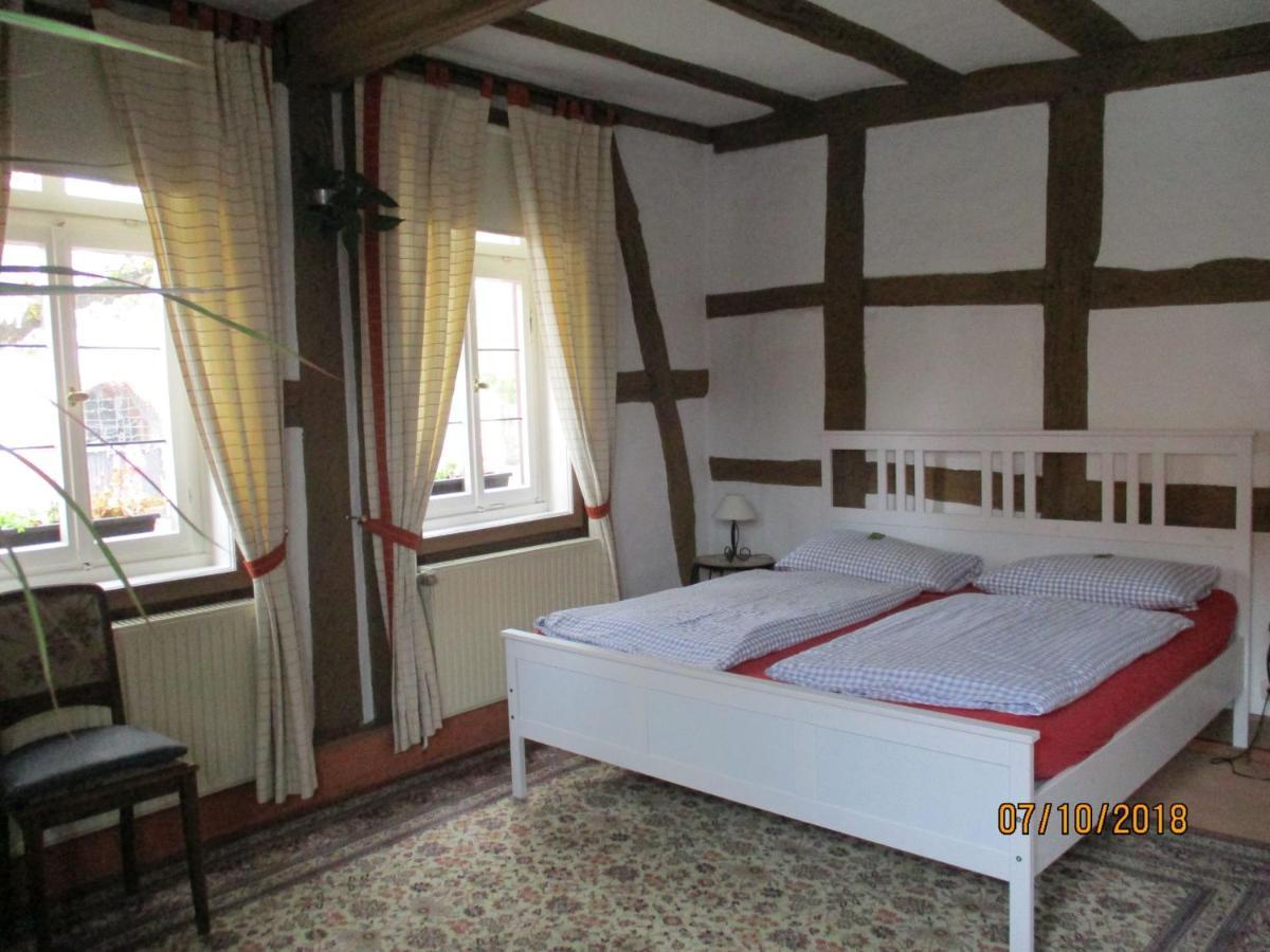Burgmannenhaus Hotell Steinau an der Straße Exteriör bild