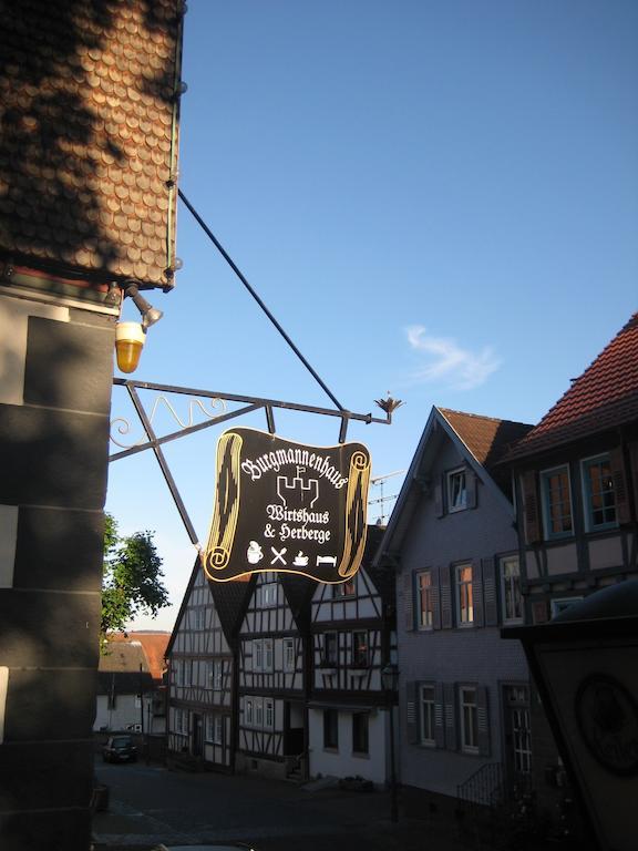 Burgmannenhaus Hotell Steinau an der Straße Exteriör bild