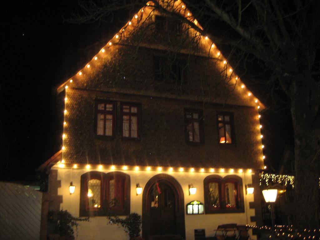 Burgmannenhaus Hotell Steinau an der Straße Exteriör bild