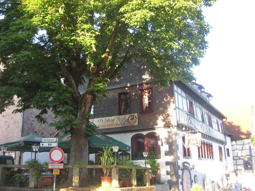 Burgmannenhaus Hotell Steinau an der Straße Exteriör bild