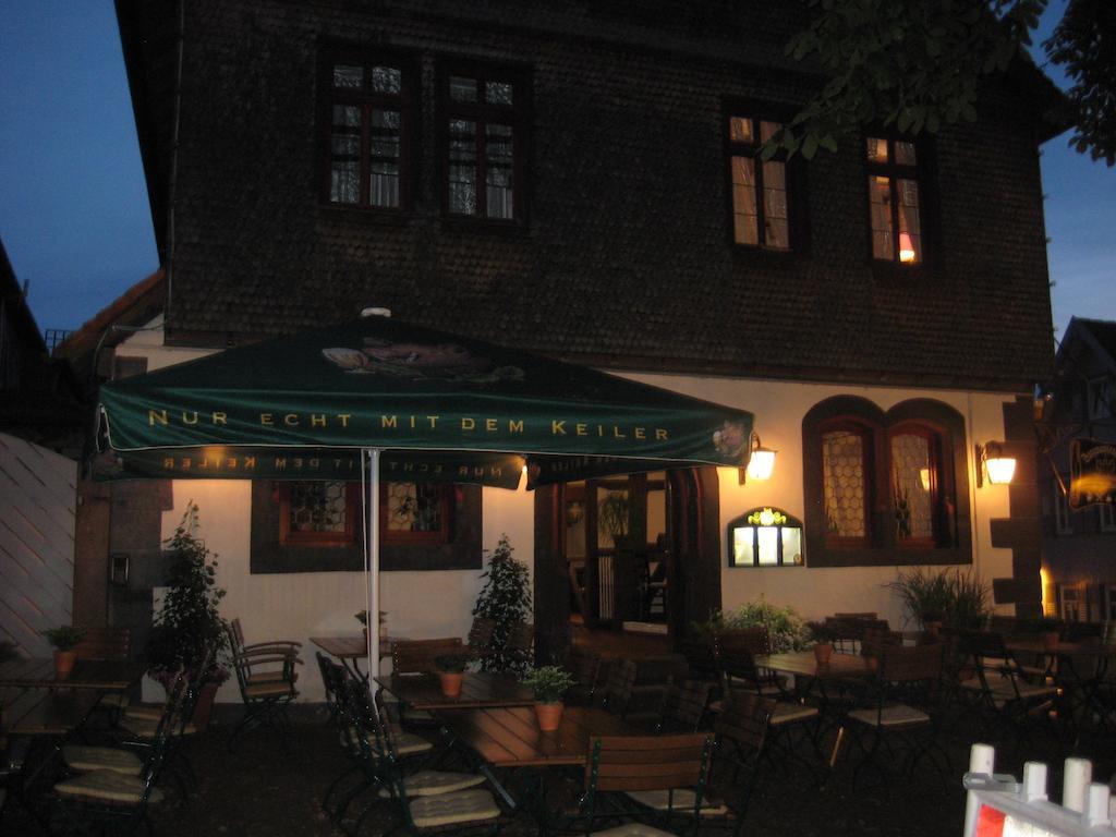 Burgmannenhaus Hotell Steinau an der Straße Exteriör bild