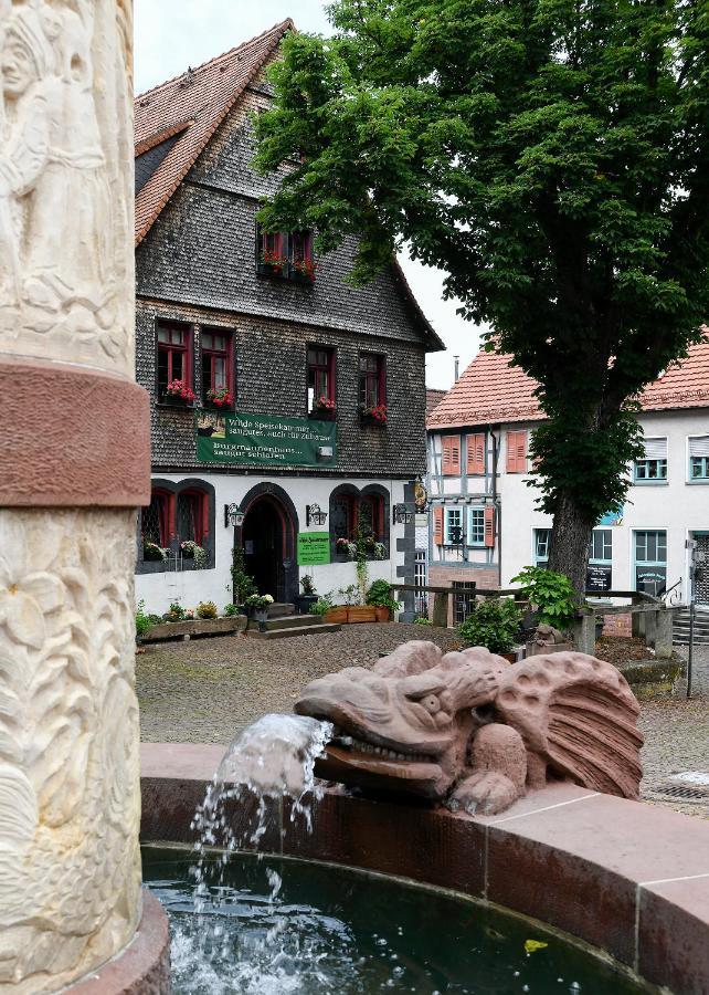 Burgmannenhaus Hotell Steinau an der Straße Exteriör bild