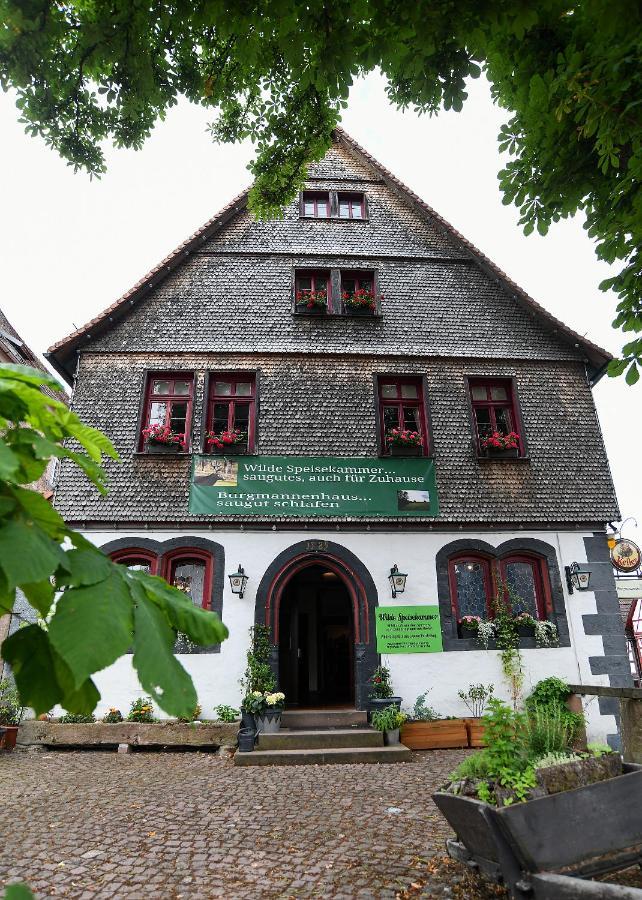 Burgmannenhaus Hotell Steinau an der Straße Exteriör bild