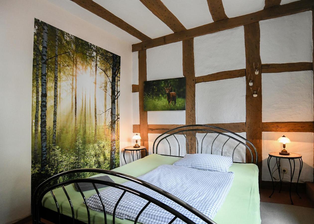 Burgmannenhaus Hotell Steinau an der Straße Exteriör bild