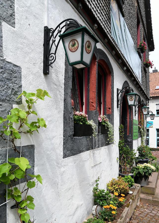 Burgmannenhaus Hotell Steinau an der Straße Exteriör bild